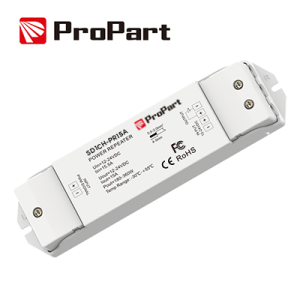Amplificatore LED 1 Canale - 15A, 12–24V DC