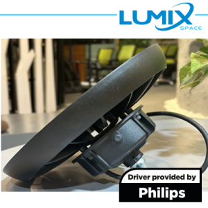 Faro industriale 100w 160lm/w IP65 50.000h - Driver Philips