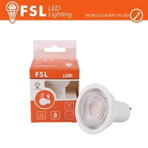 GU10 lampadina LED 8W alta luminosità - 6500K,  1000lm, 38°